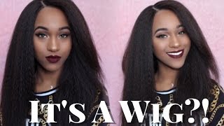 It'S A Wig?! | Outre Tess Lace Front Wig + Natural Part Tutorial - Samsbeauty.Com