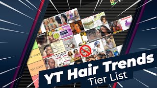 #939 - What The Hell Was Y'All Thinking??? | Youtube Natural Hair Trends Tier List