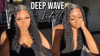 *Must Have* 26" Deep Wave 4X4 Swiss Hd Closure Wig| Ft.Curlyme Hair