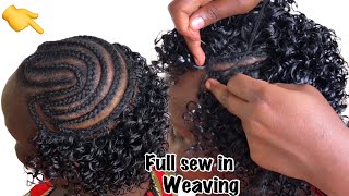How To Do:Full Sew In Weave Steps To Take For Beginners @Janeil Hair Collection
