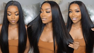 Watch Me Install This Silky Straight Hd Lace Closure Wig  | Ohmypretty Hair