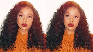 13X6 Parting Space| Affordable Loose Deep Wave Lace Front Wig - Ft Wiggins Hair