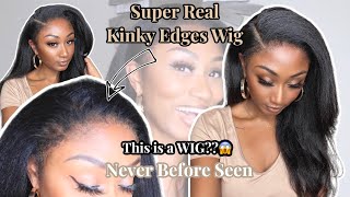 No One Will Believe Its A Wig! Hyperreal Kinky Curly Hairline | Ilikehairwig.Com