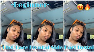 Side Part Wig Install|Back To School Wig Install| Itslaee Tv