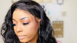 Fake Scalp Invisible Knot Beginner Friendly Wig Ft Eayon Hair!