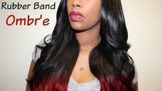 Rubber Band Ombre Method- Chimerenicole