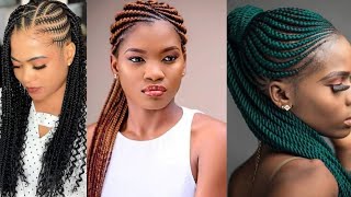 Amazing Cornrows Hairstyles Compilation 2021 | African Braids Hairstyles For Ladies