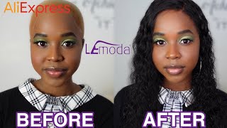 Honest Aliexpress Lemoda Hair Review | Water Wave Hd Lace Wig | Not Sponsored