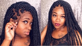 What Lace ?|Flawlessly Installed Braided Wig|Custom Plaited|Www.Ibhslays.Com