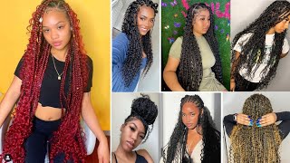 2022 Goddess Braids Hairstyles Compilation : Badass Trend