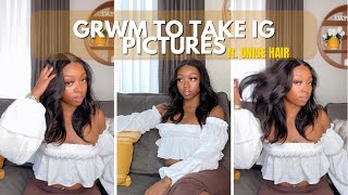 Unice Hair Wig Review + Grwm To Take Instagram Pics! | Jalin Alizah