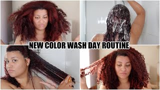 Full Wash Day Routine For Dry + Color Treated Natural Hair!