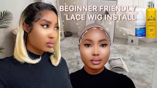 Beginner Friendly Lace Wig Installation