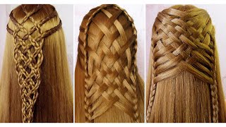 Easy Diy Elegant Hairstyles Compilation  Braid Hairstyles For Special Occasion  Coiffures Simples