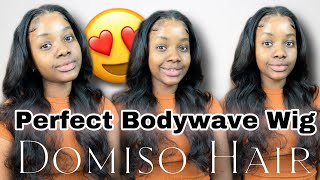 Easy To Install* The Perfect Bodywave  Lace Front Wig | *Must Have* | Domiso Hair