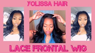 Yolissa Hair Lace Frontal Wig Review  | Aliexpress Hair Company