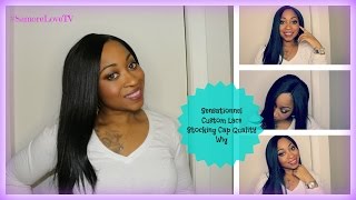 How To  Sensationnel Empress Custom Synthetic  Lace Front Wig |  Samorelovetv