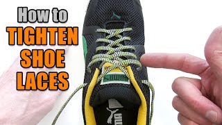 How To Tighten Shoelaces - Professor Shoelace