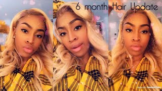 Aliexpress Atina Hair 613 | Best Blonde Wig...6 Month Update!