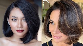 37 Homecoming Short Bob Haircuts With Trending Hair Colour Ideas For Women 2022-2023