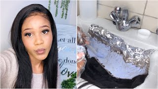 How To: Bleach Knots On Lace Frontal Closure |#Howtowednesday| South African Youtuber
