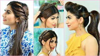 30 Secs Summer Hairstyles For Teenage/Office/College Girls | #Anaysa