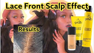 Lace Front Scalp Effect Hide The Grids, Simple, Easy Fake Scalp No Bleaching Knots #Dominiqueen