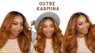 Outre Synthetic Melted Hairline Hd Lace Front Wig - Karmina --/Wigtypes.Com