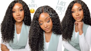 Best Curly Wig For Beginners! Tpart Curly Lace Front Wig Ft. Nadula Hair