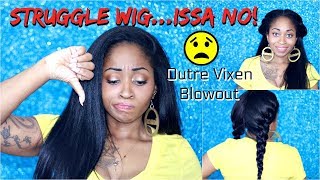 Truth About $48 Outre Swiss X Lace Front Wig - Vixen Blow Out  Honest Not Sponsored Review
