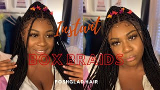 Box Braid Wig  | Poshglad Hair | Support Black Businesses | Imani Luxxe