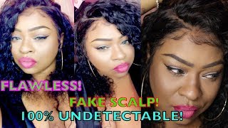 New! Fake Scalp Curly Lace Front Wig/ Beginner Friendly Ft. Evawigs