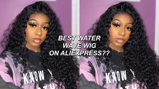The Best Water Wave Wig On Aliexpress?! | Cranberry Hair Review