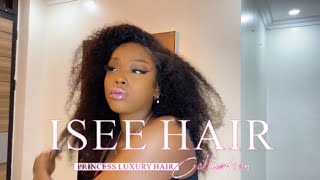  Reviewing Isee Hair|| How I Shipped The Wig To Kenya   + Plus Everything You Need To Know||
