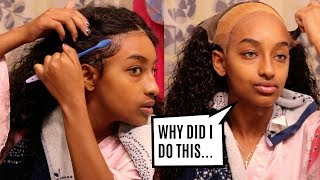 Attempting To Touch Up My Lace Frontal... By Myself?!