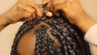 Very Detailed Box Braids Tutorial For Beginners: Fast Crochet Method, Quick! How To On Yourself