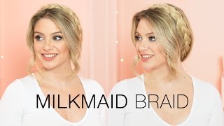 Milk Maid Braid | Milk + Blush Hair Extensions