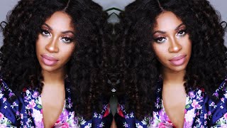 Natural Hair Dream "Money Maker" In F4/30 Lacefront Wig By Sensationnel Www.Samsbeauty.Com