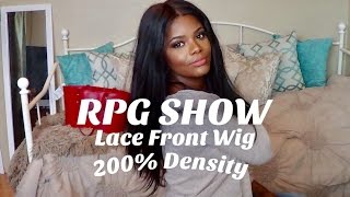 200% Density Rpg Show Lace Front Wig Straight-First Week Thoughts