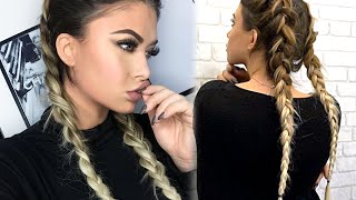 How To Double Dutch Braid With Bellami Extensions