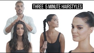 Three 5 Minute Hairstyles For The Summer