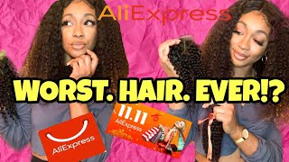 Style Icon Hair Aliexpress | Hair Review | 11.11 Sale ! #Hairreview #Lacefontwig #Kinky #Malaysian