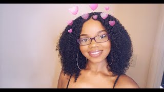 The Best Low Maintenance + Affordable 14" Kinky Curly Wig Ft. Aliexpress Virgo Hair