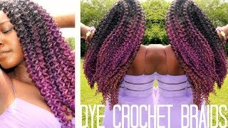 How To Dye Synthetic Crochet Braids