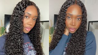 Easy Glueless Wet And Wavy Wig Install Ft. Luvme Hair
