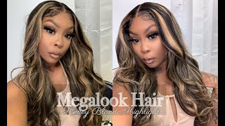 Fire Balayage Color Wig For Summer Ft Megalook Hair