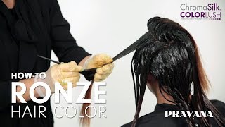 Ronze: Brunette Color Melt Tutorial | Fall Hair Trend