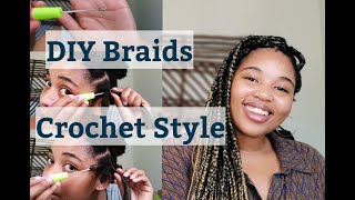 Knotless Braids - Crochet Style | Sa Youtuber