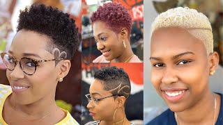 30 Cute Haircut Transformation For Black Women To Slay 2022 | Short Natural Hairstyles | Wendy Style