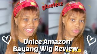 The Best Glueless Wig On Amazon ? Honest Unice Hair Review